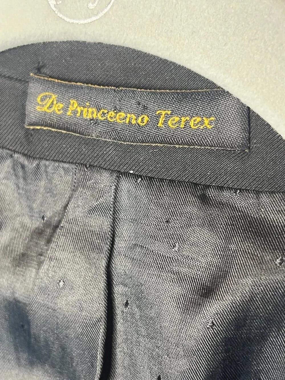 Wool Blend Blazer De Princeeno Terex Slim Fit Turkish Fashion sz 50